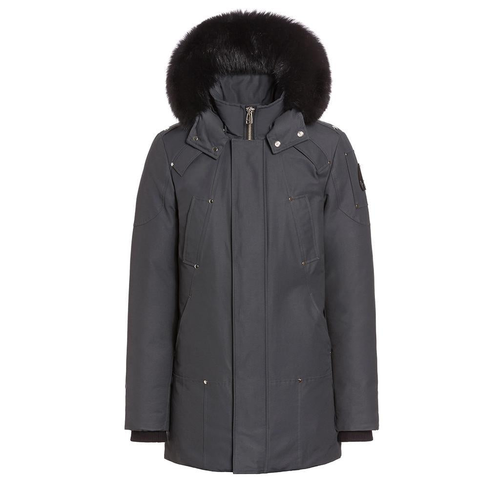 Moose Knuckles Women's Shearling Parka in Granite/ BlackCoats & JacketsMoose KnucklesDPUS Designer Outlet822185199054SMoose Knuckles Women's Shearling Parka in Granite/ Black