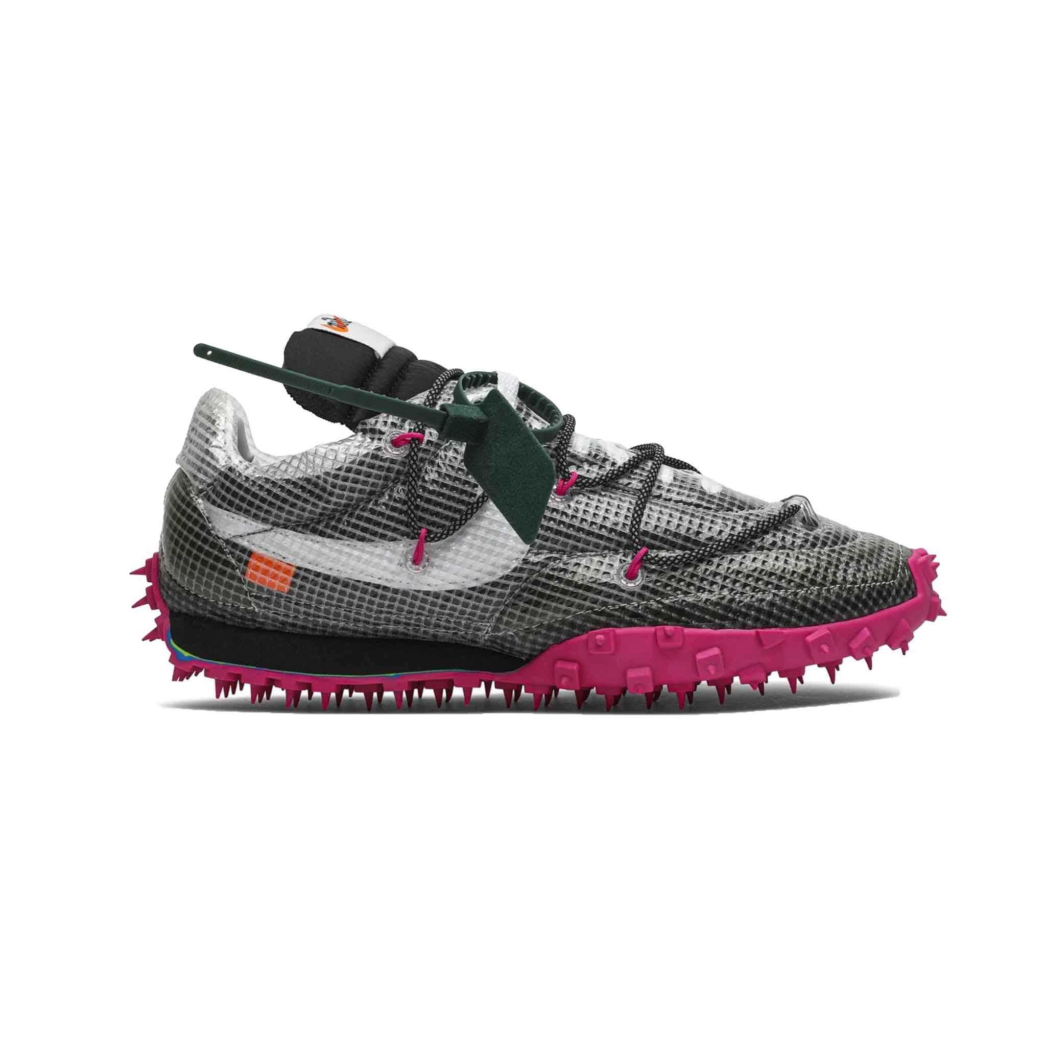 Nike x OFF - WHITE Waffle Racer SP Sneakers in Black/FucshiaSneakersOff - WhiteDPUS35.5Nike x OFF - WHITE Waffle Racer SP Sneakers in Black/Fucshia