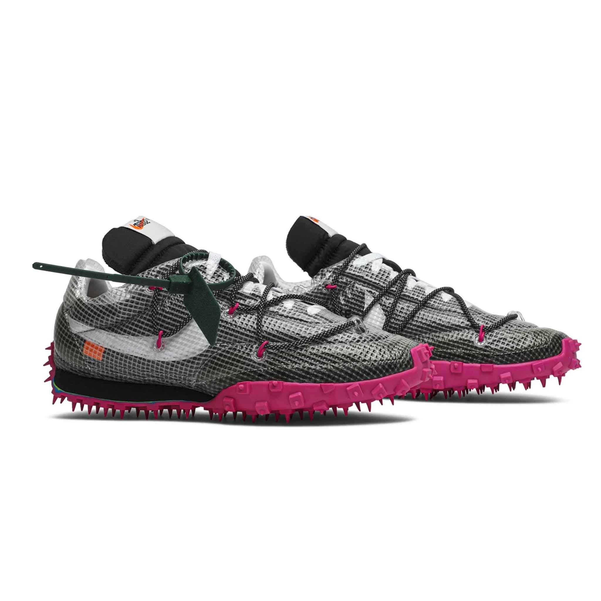 Nike x OFF - WHITE Waffle Racer SP Sneakers in Black/FucshiaSneakersOff - WhiteDPUS35.5Nike x OFF - WHITE Waffle Racer SP Sneakers in Black/Fucshia