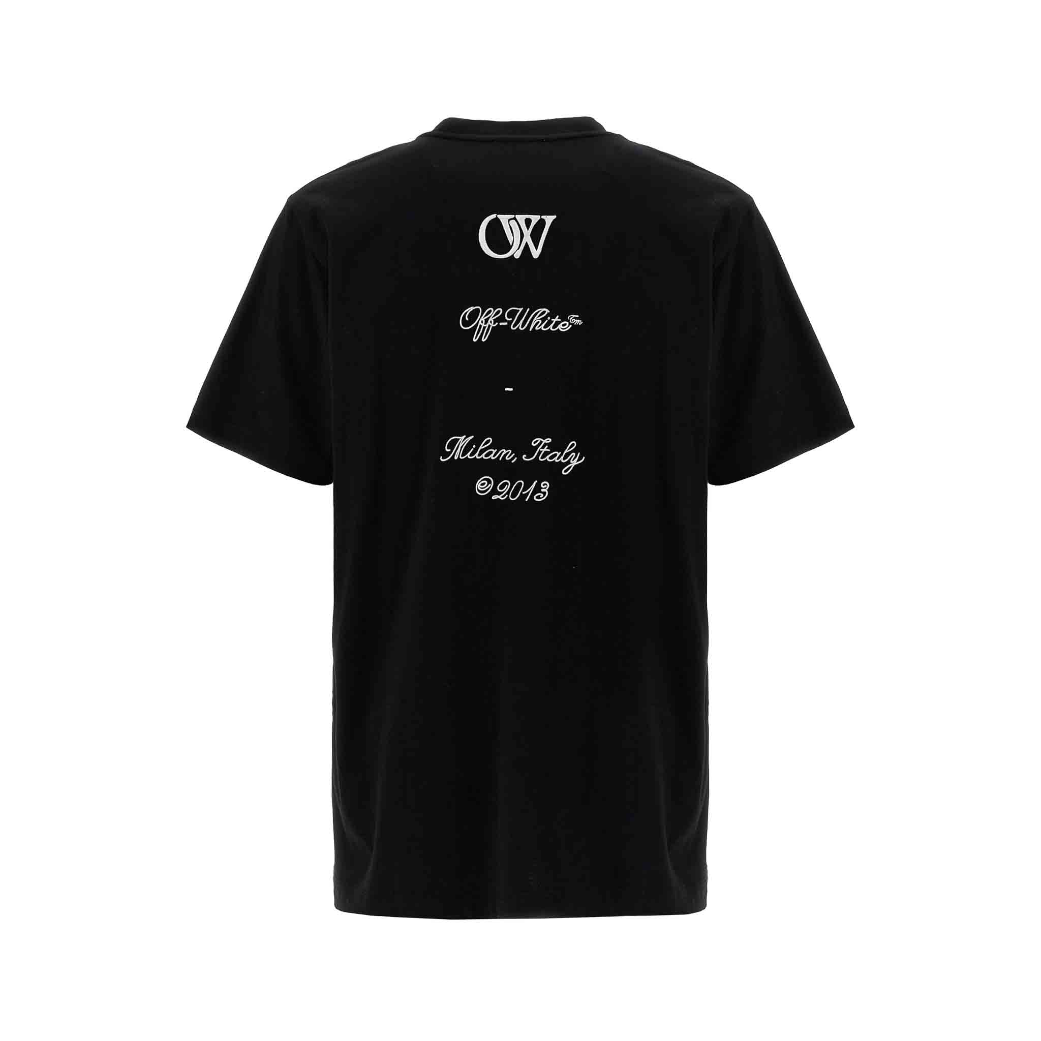 OFF - WHITE 23 Logo Slim T-shirt in BlackT-ShirtsOff - WhiteDPUS8051594770673SOFF - WHITE 23 Logo Slim T-shirt in Black