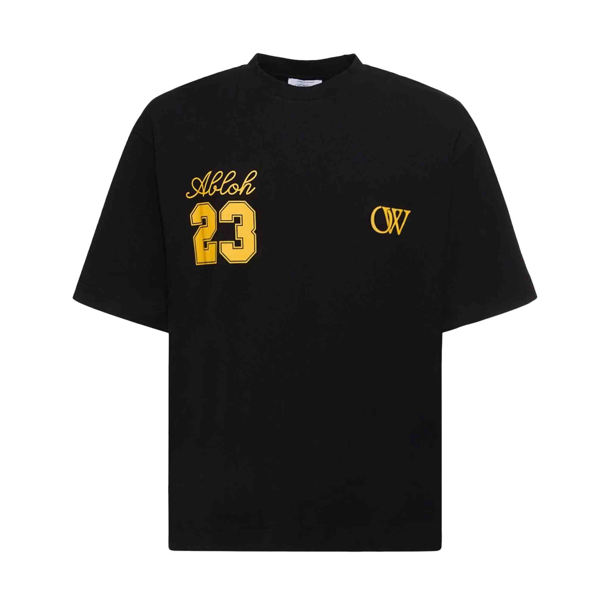 OFF - WHITE 23 Skate Fit T-Shirt in BlackT-ShirtsOff - WhiteDPUSXSOFF - WHITE 23 Skate Fit T-Shirt in Black