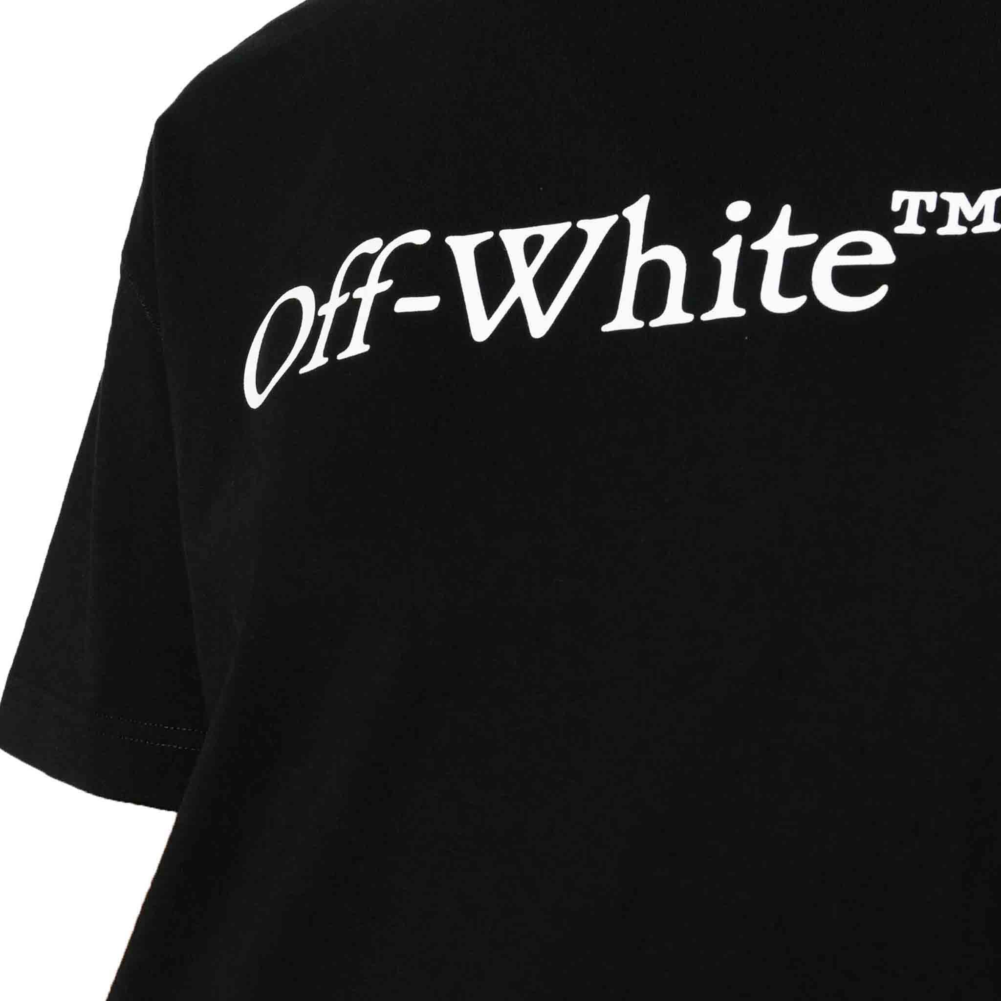 Off- White Big Bookish Skate T-Shirt in Black
