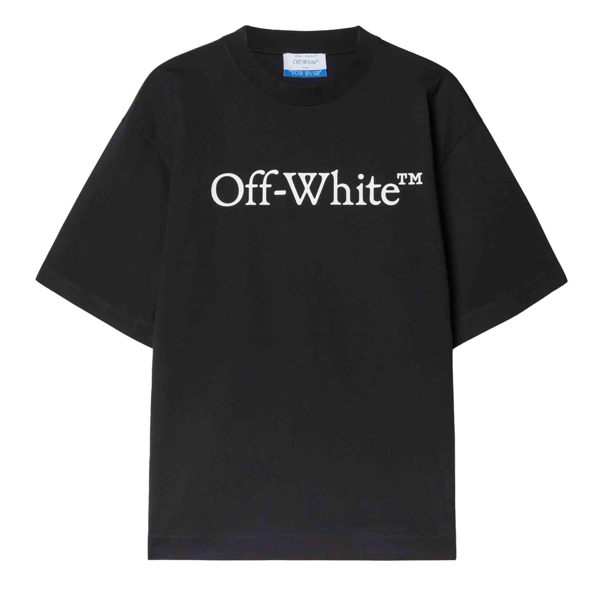 Off- White Big Bookish Skate T-Shirt in Black