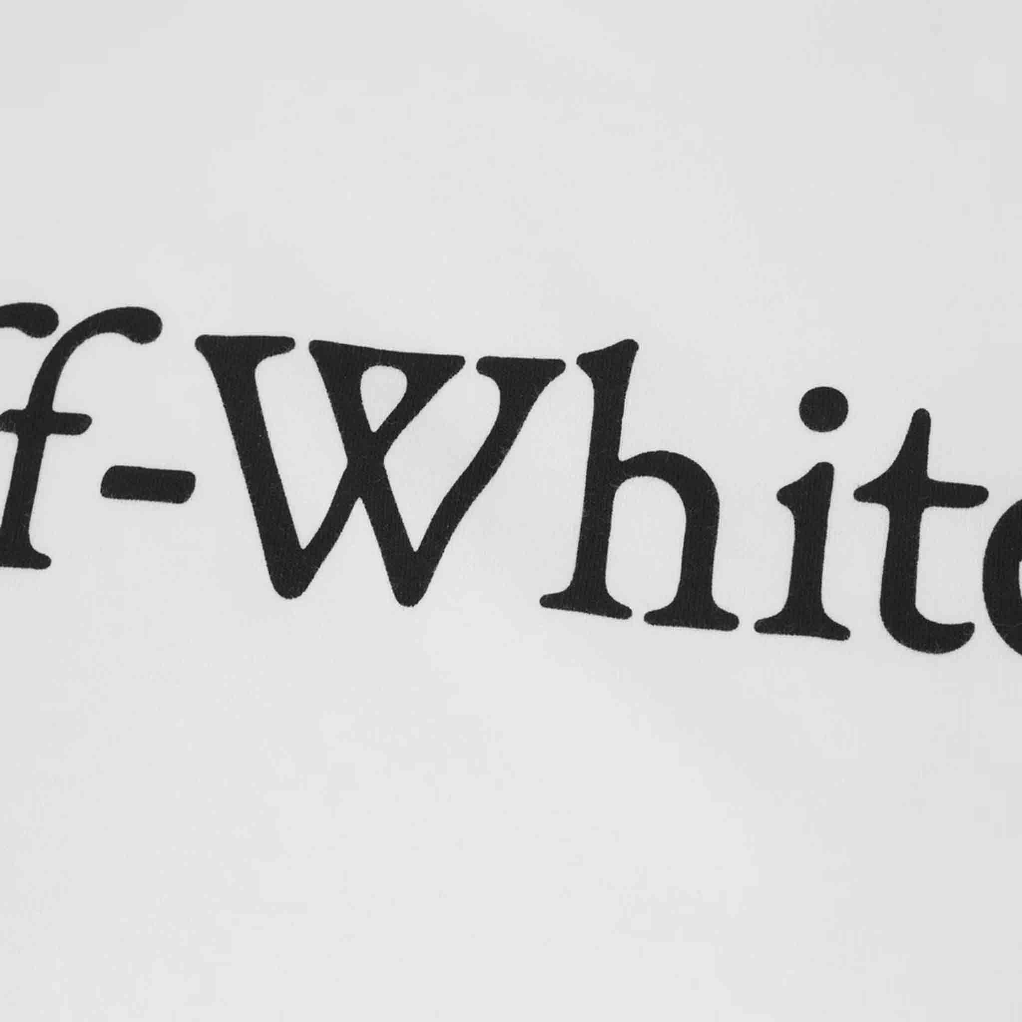 Off- White Big Bookish Skate T-Shirt in White