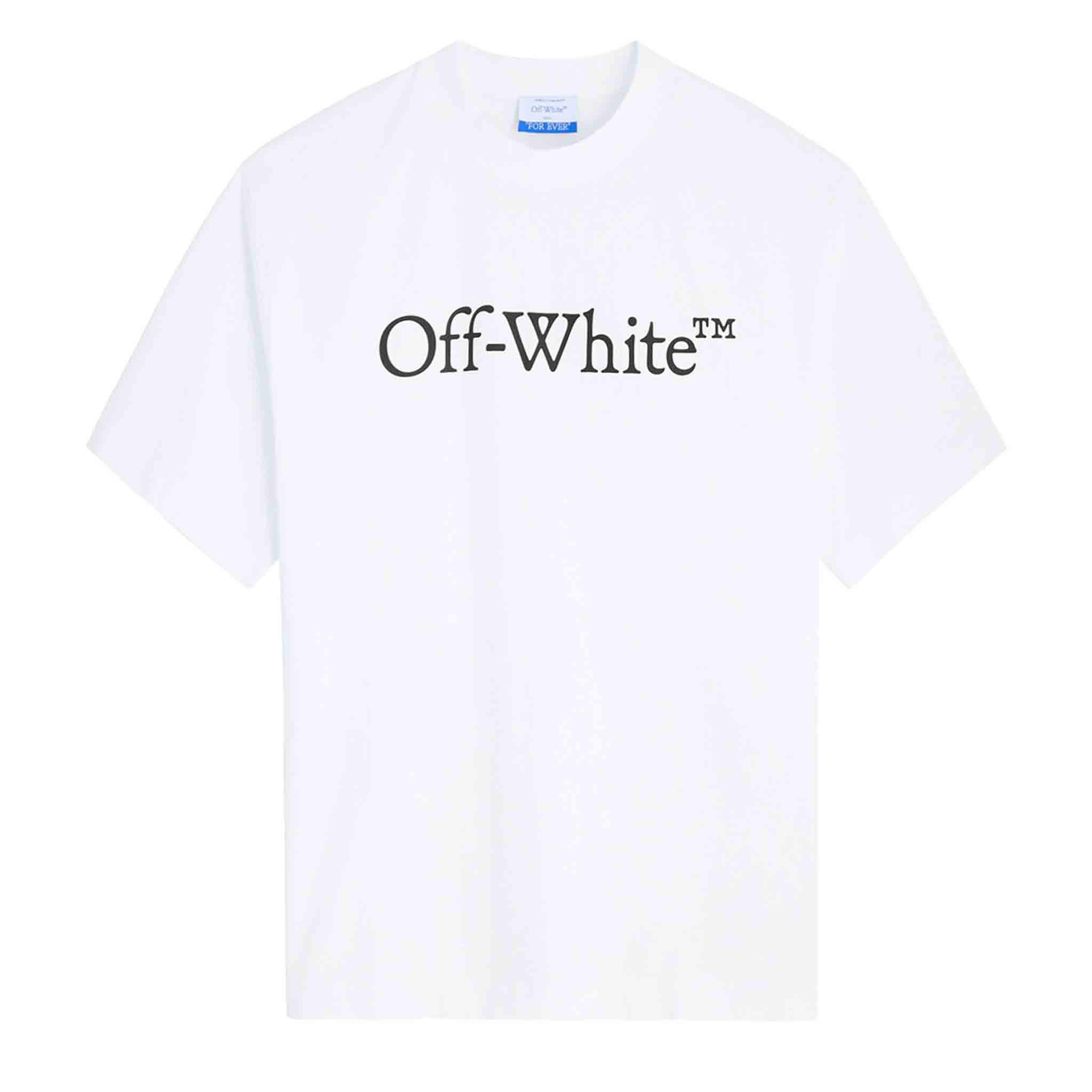 Off- White Big Bookish Skate T-Shirt in White