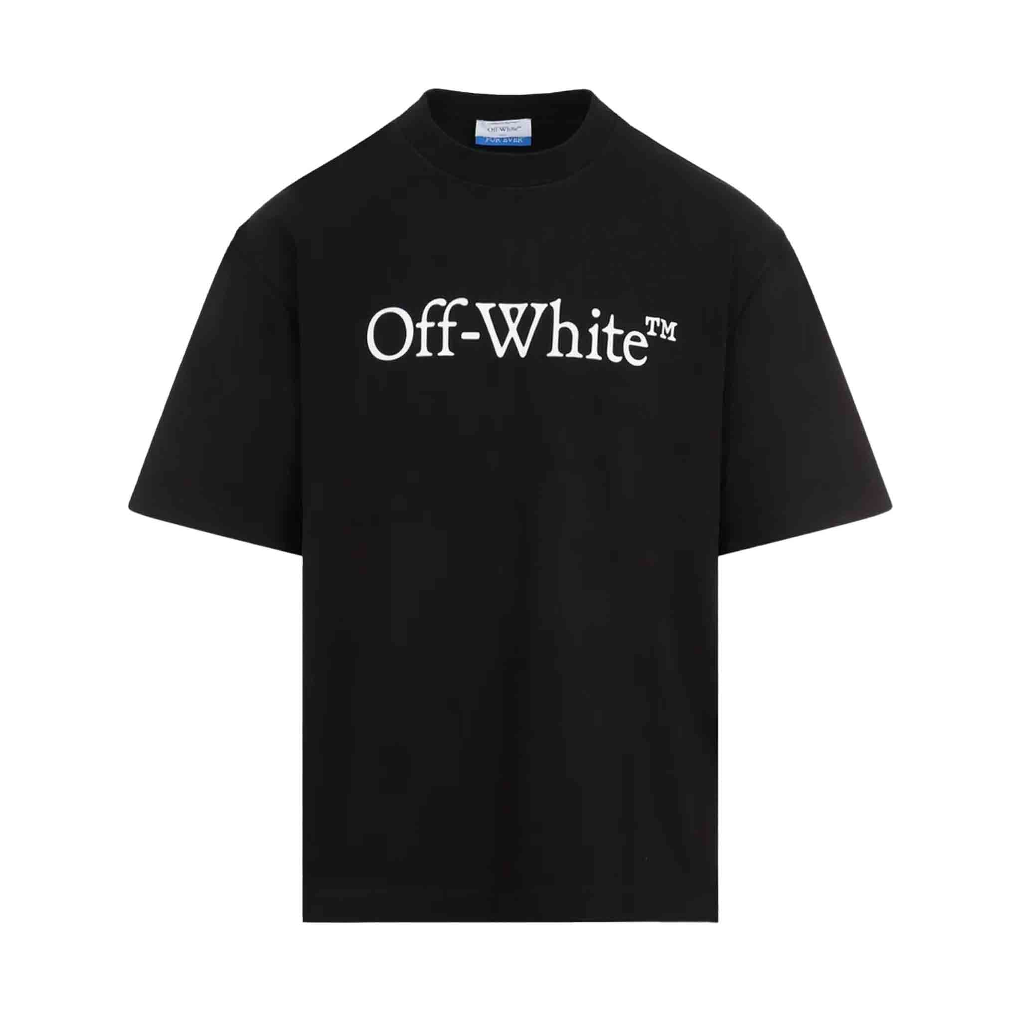 OFF - WHITE Big Logo Bookish Casual T-Shirt in BlackT-ShirtsOff - WhiteDPUS8051594604848XSOFF - WHITE Big Logo Bookish Casual T-Shirt in Black