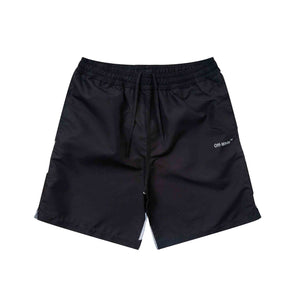 OFF - WHITE Diag Surfer Swimshorts in BlackShortsOff - WhiteDPUS52060391SOFF - WHITE Diag Surfer Swimshorts in Black