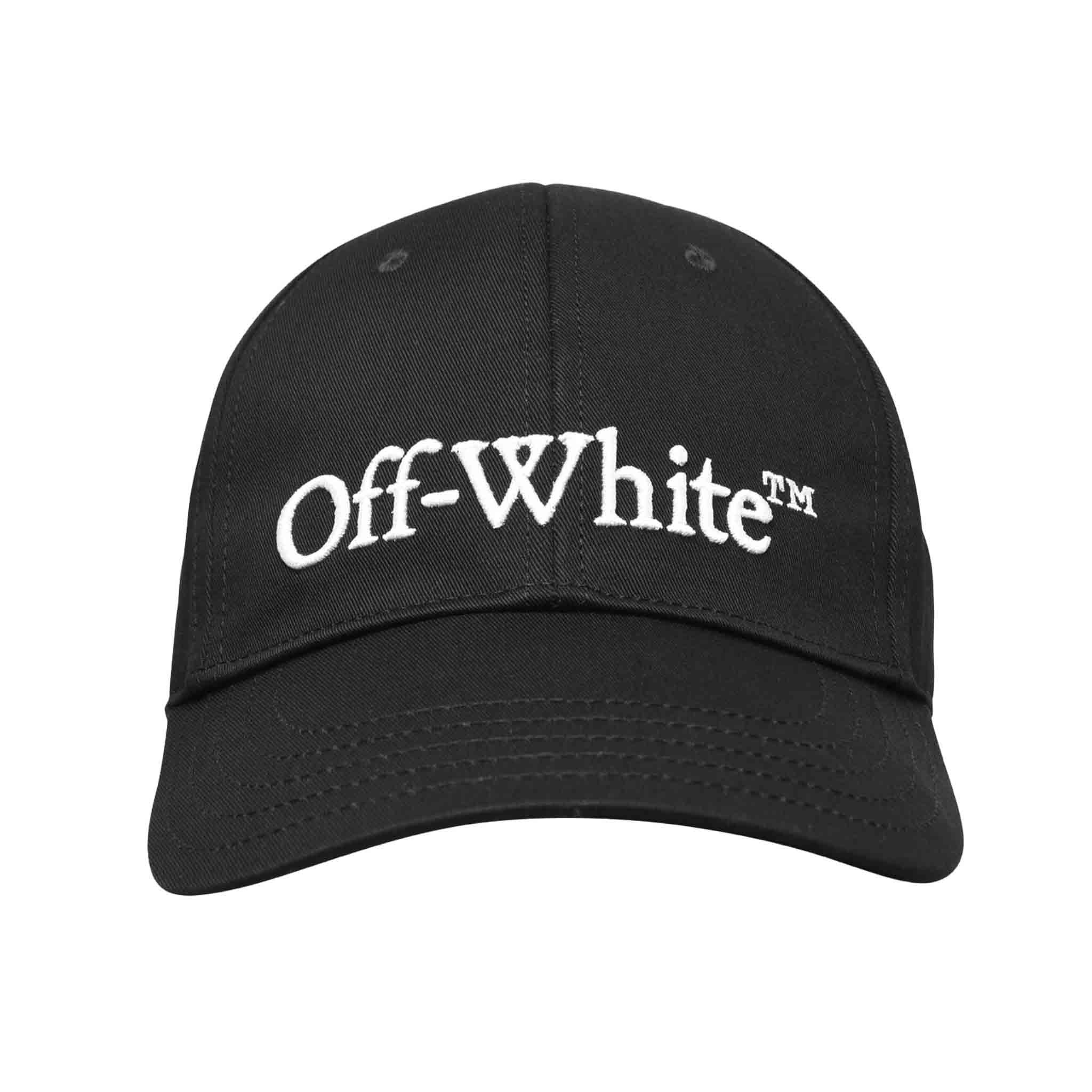 OFF - WHITE Drill Logo Bookish Baseball Cap in BlackCapOff - WhiteDPUS8051594687209MediumOFF - WHITE Drill Logo Bookish Baseball Cap in Black