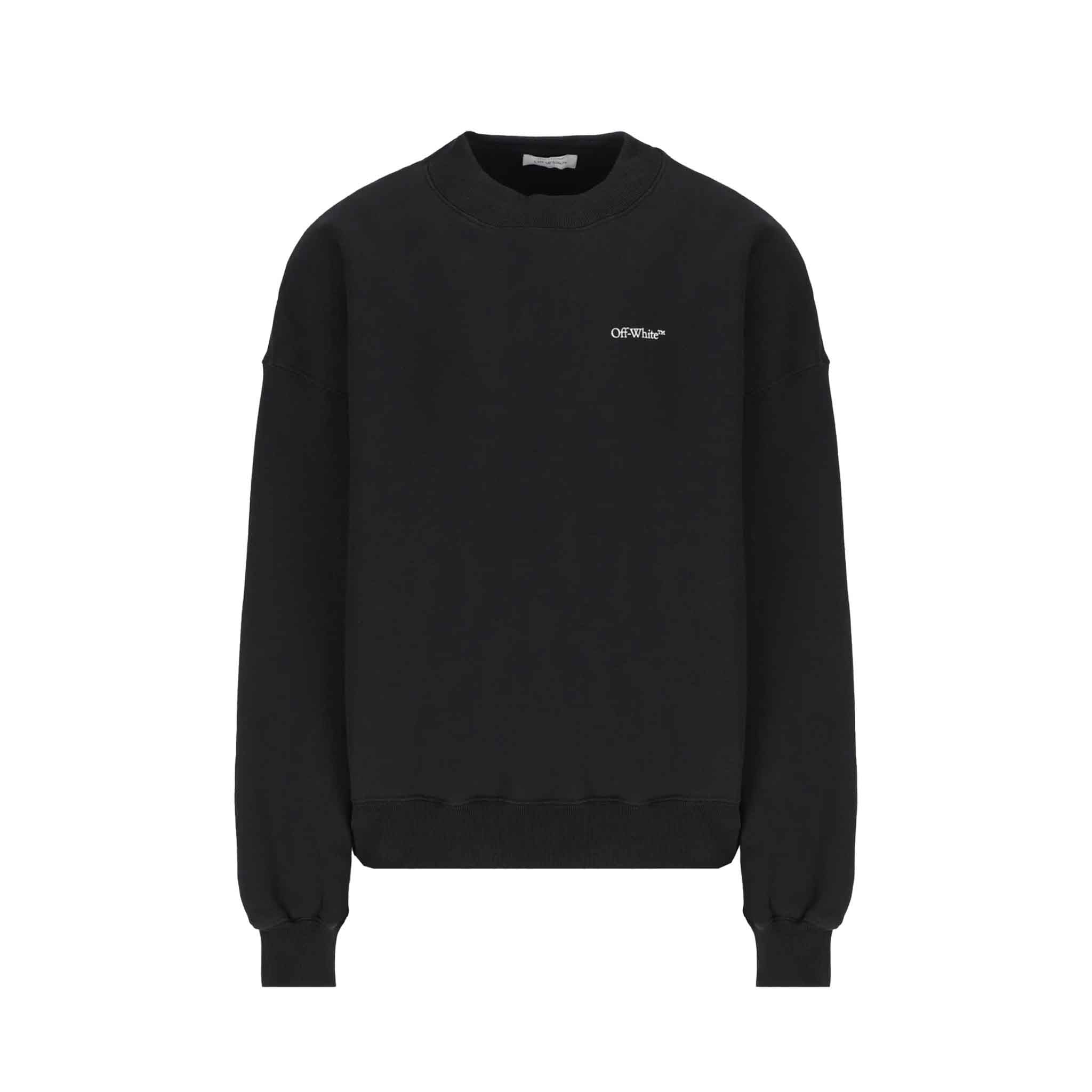 OFF - WHITE Lunar Arrow Skate Crewneck in BlackSweatshirtsOff - WhiteDPUS8051594568737SOFF - WHITE Lunar Arrow Skate Crewneck in Black