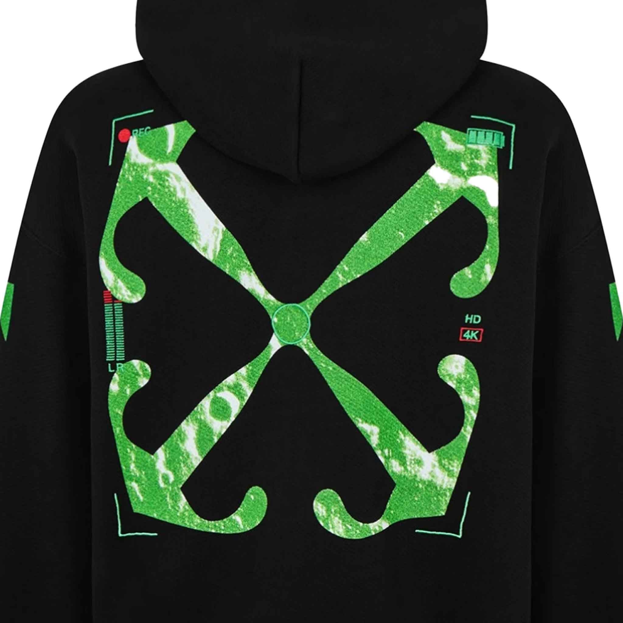 OFF - WHITE Moon Cam Arrow Skate Hoodie in BlackHoodiesOff - WhiteDPUS8051594574400SOFF - WHITE Moon Cam Arrow Skate Hoodie in Black