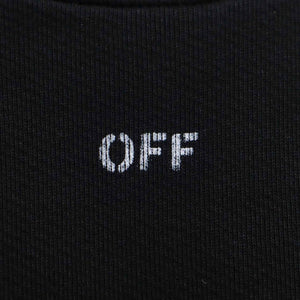 OFF - WHITE Off Stamp Skate Crewneck in BlackSweatshirtsOff - WhiteDPUSSOFF - WHITE Off Stamp Skate Crewneck in Black