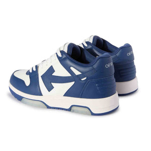 OFF - WHITE Out Of Office Calf Leather in White/ Royal BlueSneakersOff - WhiteDPUS805159440834740OFF - WHITE Out Of Office Calf Leather in White/ Royal Blue