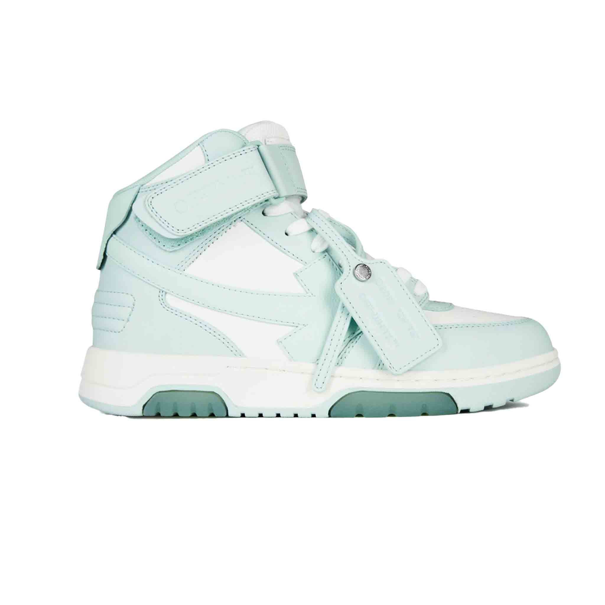 OFF - WHITE Out Of Office Mid Top in Mint Green/ WhiteSneakersOff - WhiteDPUS39OFF - WHITE Out Of Office Mid Top in Mint Green/ White