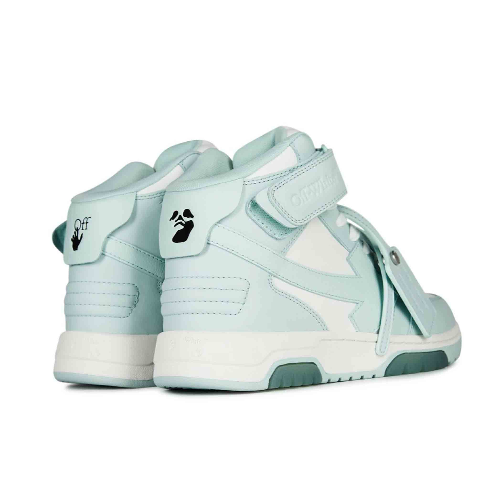 OFF - WHITE Out Of Office Mid Top in Mint Green/ WhiteSneakersOff - WhiteDPUS39OFF - WHITE Out Of Office Mid Top in Mint Green/ White