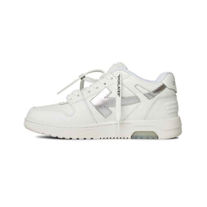 OFF - WHITE Out Of Office Sneaker Calf Leather in White/SilverSneakersOff - WhiteDPUS39OFF - WHITE Out Of Office Sneaker Calf Leather in White/Silver