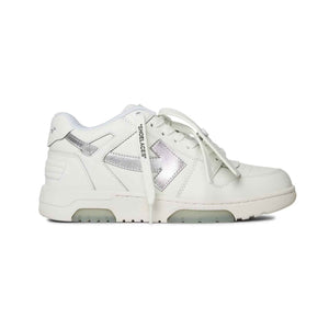 OFF - WHITE Out Of Office Sneaker Calf Leather in White/SilverSneakersOff - WhiteDPUS39OFF - WHITE Out Of Office Sneaker Calf Leather in White/Silver