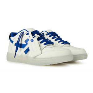 OFF - WHITE Out Of Office Transparent in White/ Navy BlueSneakersOff - WhiteDPUS40OFF - WHITE Out Of Office Transparent in White/ Navy Blue