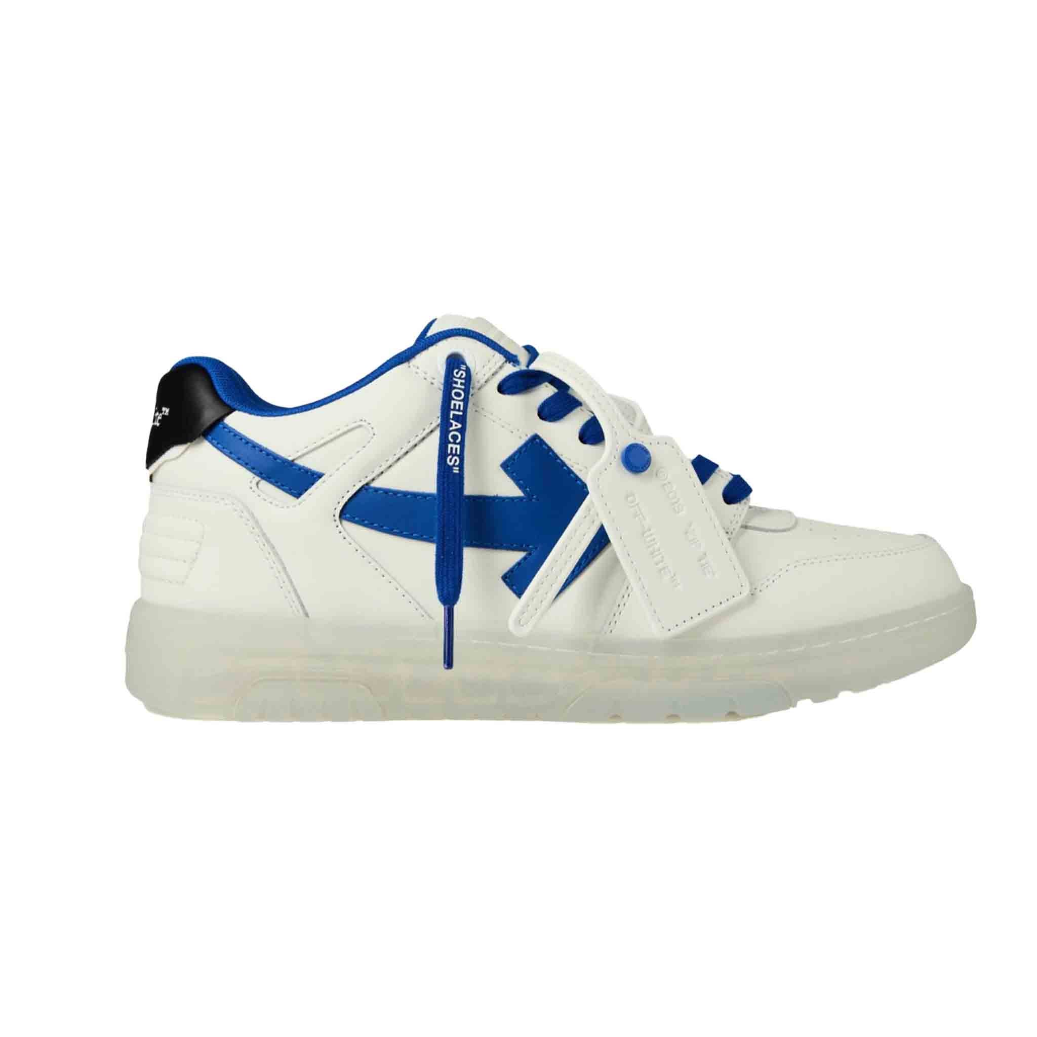 OFF - WHITE Out Of Office Transparent in White/ Navy BlueSneakersOff - WhiteDPUS40OFF - WHITE Out Of Office Transparent in White/ Navy Blue