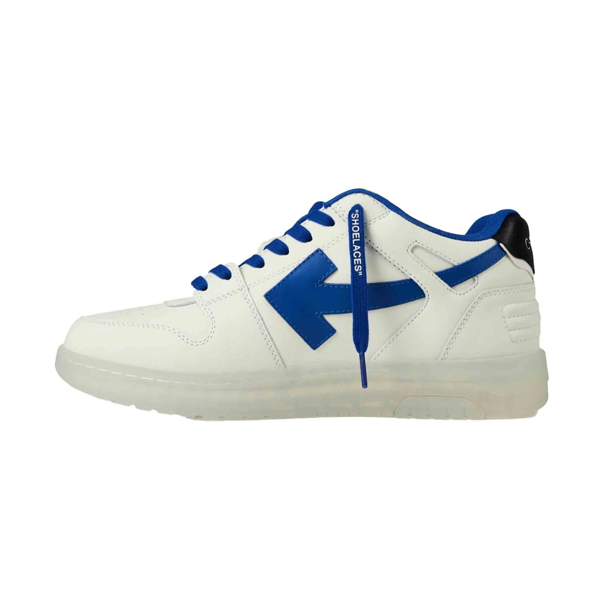 OFF - WHITE Out Of Office Transparent in White/ Navy BlueSneakersOff - WhiteDPUS40OFF - WHITE Out Of Office Transparent in White/ Navy Blue