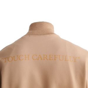 OFF - WHITE Quote Wool Slim Tracktop in CamelCoats & JacketsOff - WhiteDPUS Designer Outlet805159402305246OFF - WHITE Quote Wool Slim Tracktop in Camel