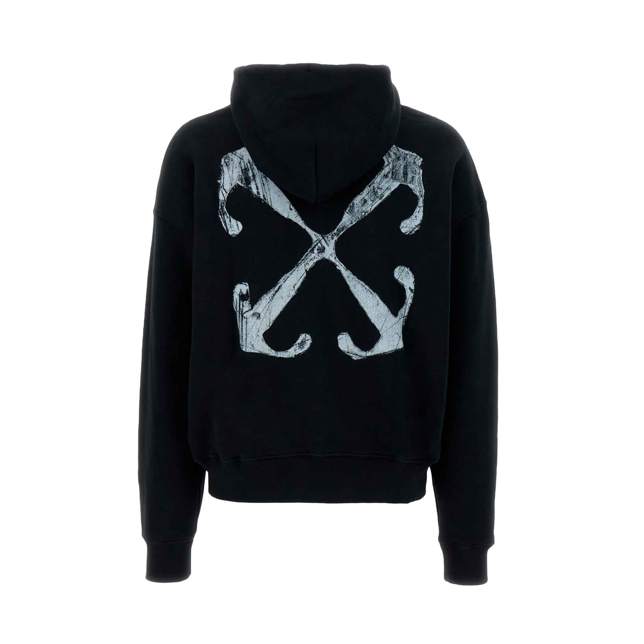 OFF - WHITE Scratch Arrow Skate Hoodie in BlackHoodiesOff - WhiteDPUS8051594593647XSOFF - WHITE Scratch Arrow Skate Hoodie in Black