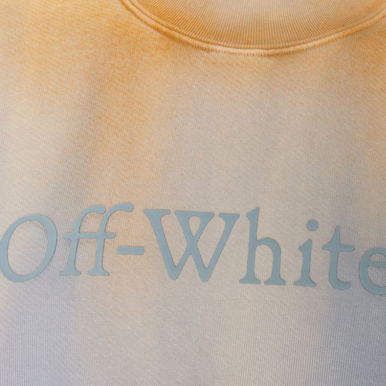 OFF - WHITE Women's Laundry Crewneck in BeigeSweatshirtsOff - WhiteDPUSXSOFF - WHITE Women's Laundry Crewneck in Beige