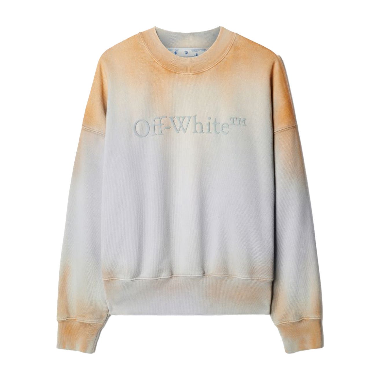 OFF - WHITE Women's Laundry Crewneck in BeigeSweatshirtsOff - WhiteDPUSXSOFF - WHITE Women's Laundry Crewneck in Beige