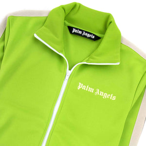 Palm Angels Classic Track Jacket in Lime GreenSweatpantsPalm AngelsDPUS Designer OutletSPalm Angels Classic Track Jacket in Lime Green