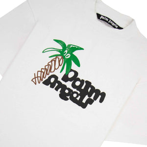 Palm Angels Sketchy Classic T-Shirt in WhiteT-ShirtsPalm AngelsDPUSXSPalm Angels Sketchy Classic T-Shirt in White