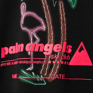 Palm Angels Ski Club Crewneck in BlackHoodiesPalm AngelsDPUS11705063SPalm Angels Ski Club Crewneck in Black