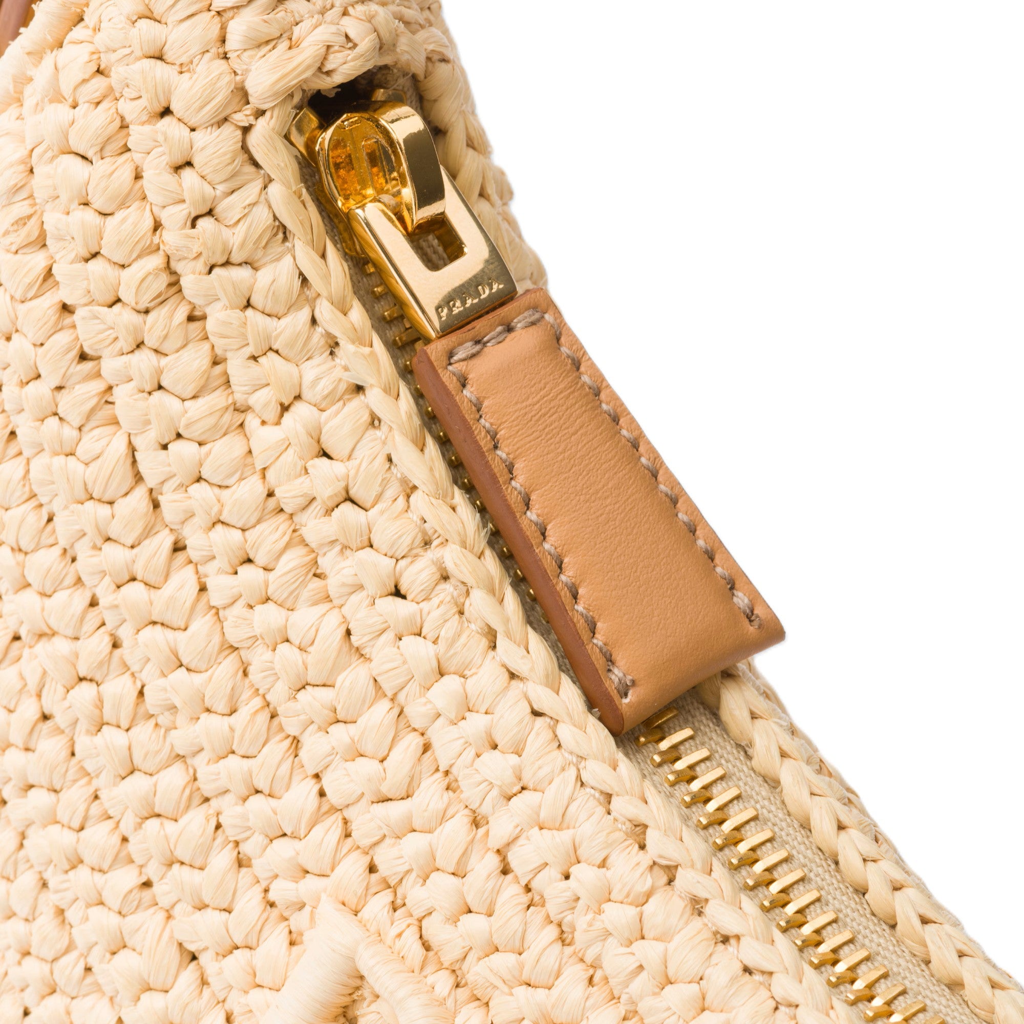 Prada Arqué Crochet Shoulder BagBagsPradaDPUS Designer Outlet8059652584545NaturalPrada Arqué Crochet Shoulder Bag