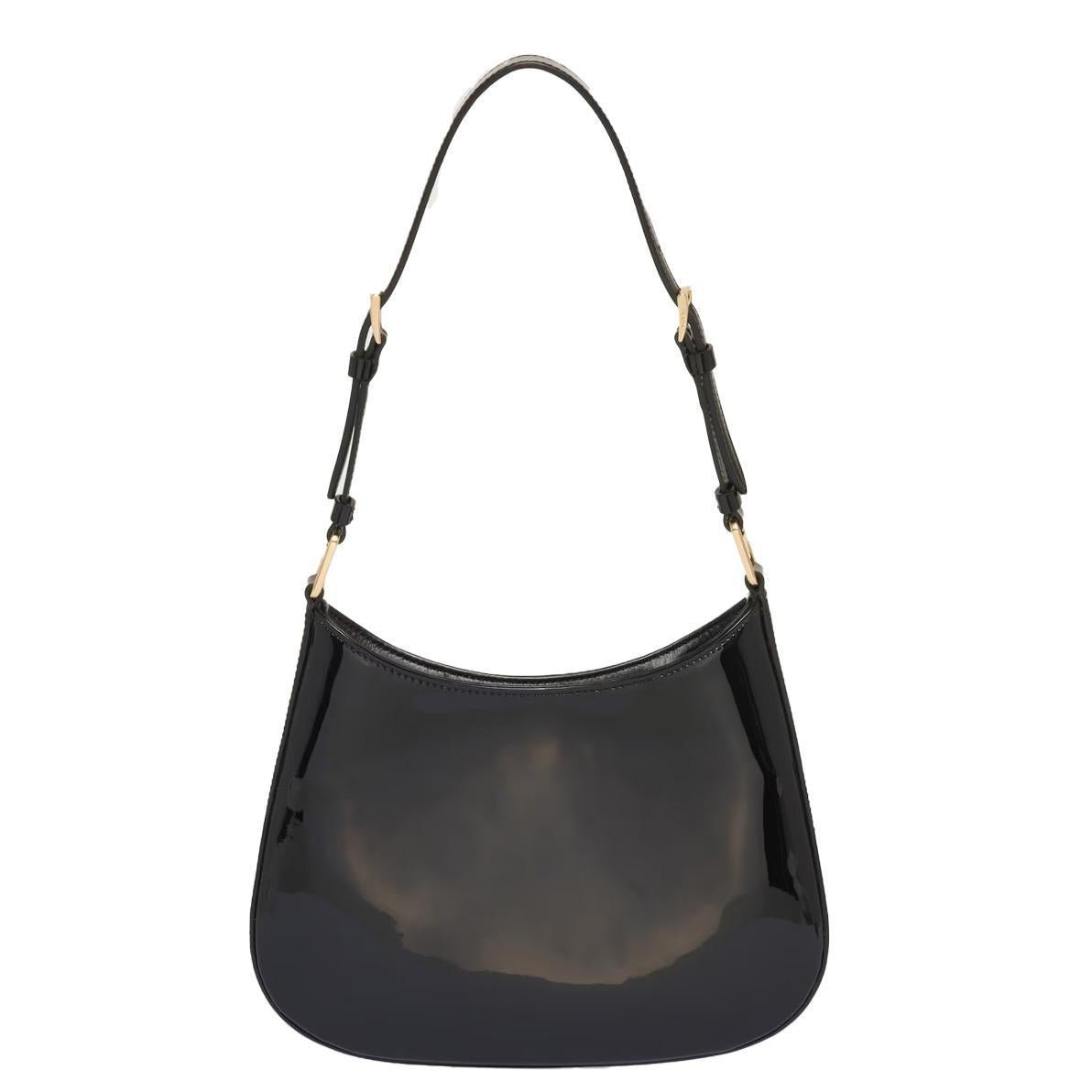 Prada Cleo Shoulder Bag in Black PatentBagsPradaDPUS Designer Outlet330260Prada Cleo Shoulder Bag in Black Patent