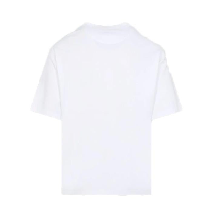 Prada Cotton Triangle Logo T-Shirt in WhiteDPUS Designer OutletDPUS Designer Outlet8056587012518SPrada Cotton Triangle Logo T-Shirt in White