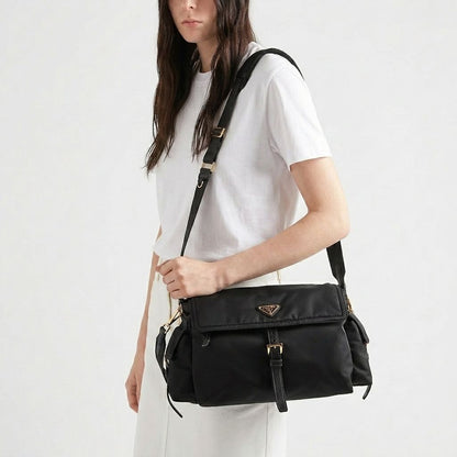 Prada Explore Large Re - Nylon Shoulder BagBagsPradaDPUS Designer Outlet8052218166643BlackPrada Explore Large Re - Nylon Shoulder Bag