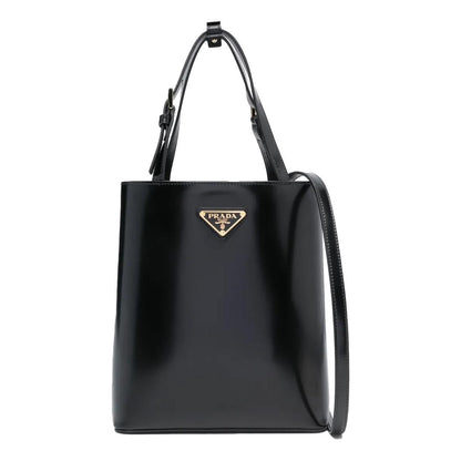 Prada Leather Tote Bag in BlackBagsPradaDPUS Designer Outlet330257Prada Leather Tote Bag in Black