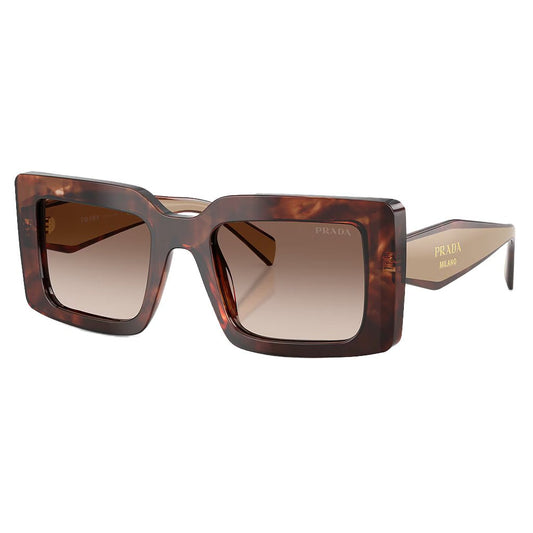 Prada Milano Design 0PR D01S SunglassesSunglassesPradaDPUS Designer Outlet080562628672978056262867297Caramel Tortoise/BeigePrada Milano Design 0PR D01S Sunglasses