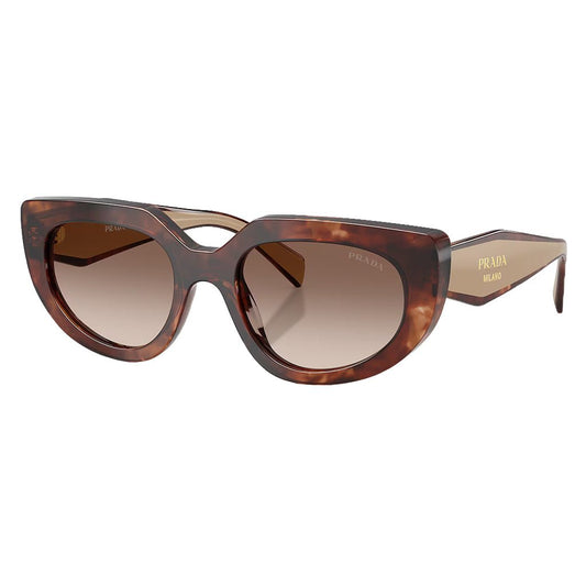 Prada Milano Design 0PR D02S SunglassesSunglassesPradaDPUS Designer Outlet080562628673968056262867396Caramel Tortoise/BeigePrada Milano Design 0PR D02S Sunglasses