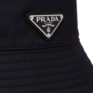 Prada Re - Nylon Bucket Hat in BlackHatsPradaDPUS8056720927624LPrada Re - Nylon Bucket Hat in Black