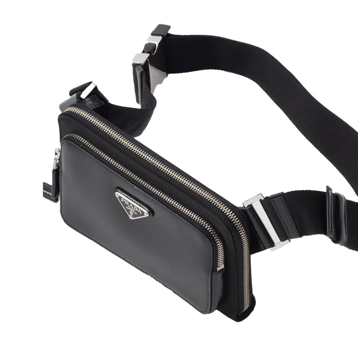 Prada Re - Nylon Patent Belt BagBagsPradaDPUS Designer Outlet330533Prada Re - Nylon Patent Belt Bag