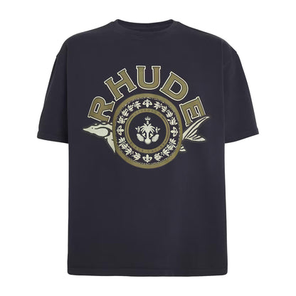Rhude Caviar T-Shirt in Vintage Black