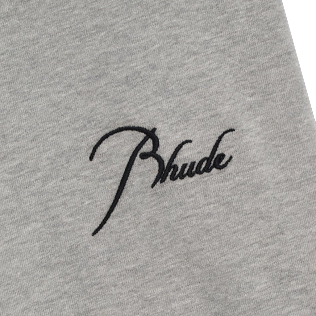 Rhude Classique Raglan Logo TeeT-ShirtDPUS Designer OutletDPUS Designer OutletRHSS26TT01829XS8058898427371Heather GreyXSRhude Classique Raglan Logo Tee