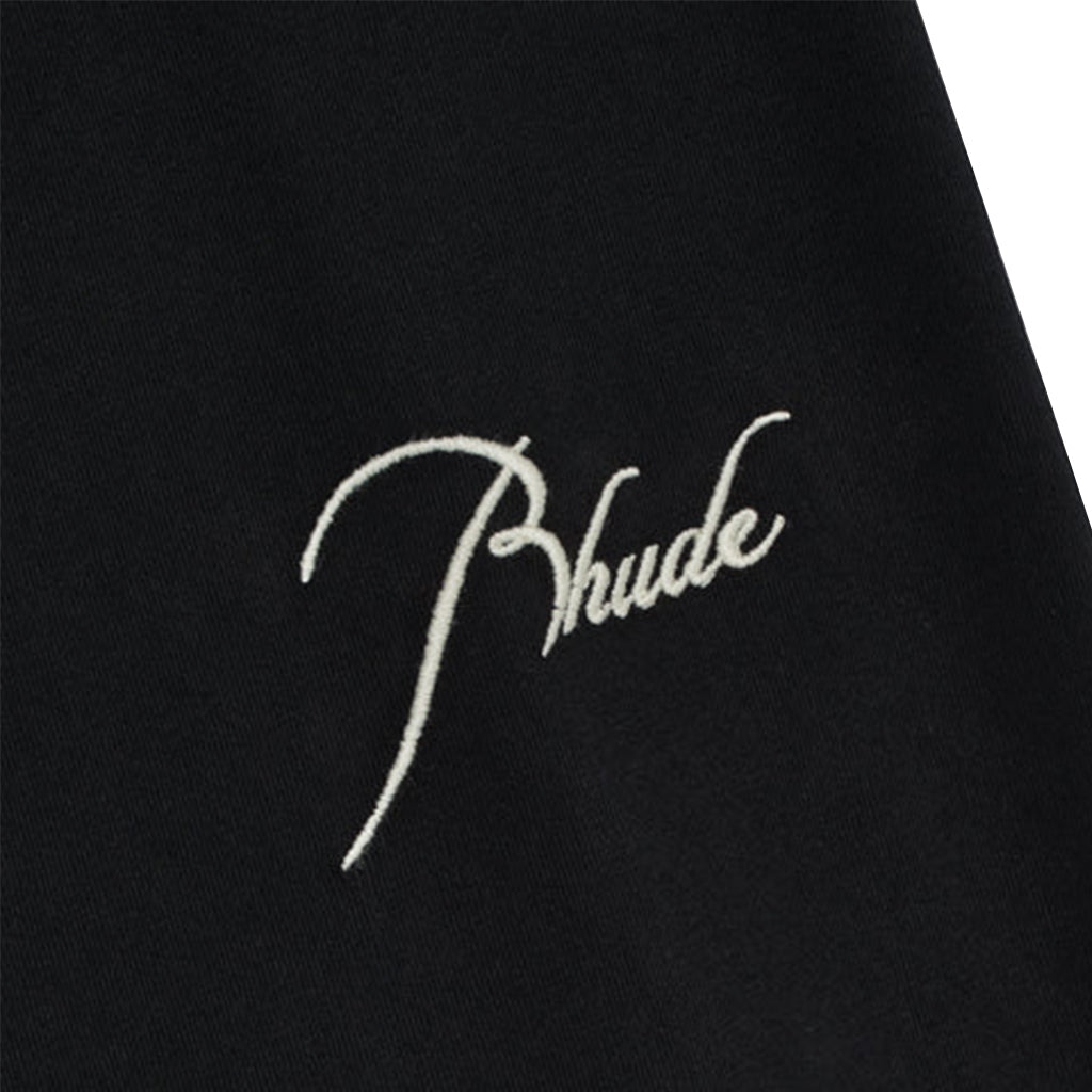 Rhude Classique Raglan Logo TeeT-ShirtDPUS Designer OutletDPUS Designer OutletRHSS26TT11012XS8058898428392BlackXSRhude Classique Raglan Logo Tee