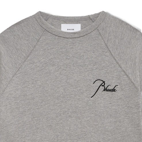 Rhude Classique Raglan TeeT-ShirtRhudeDPUS Designer OutletRHPS26TT200126013XS8053298019867Moss Green/ BlackXSRhude Classique Raglan Tee