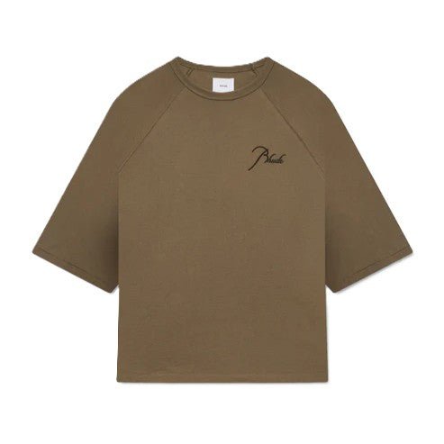 Rhude Classique Raglan TeeT-ShirtRhudeDPUS Designer OutletRHPS26TT200126013XS8053298019867Moss Green/ BlackXSRhude Classique Raglan Tee