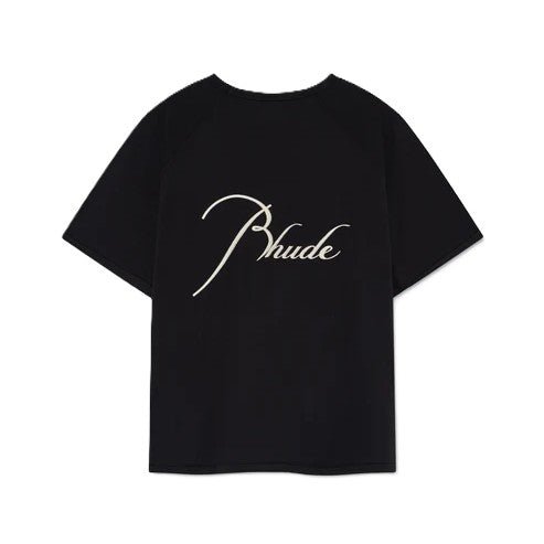 Rhude Classique Raglan TeeT-ShirtRhudeDPUS Designer OutletRHPS26TT200126013XS8053298019867Moss Green/ BlackXSRhude Classique Raglan Tee