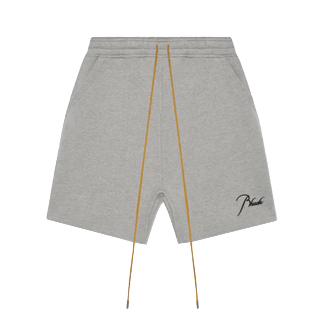 Rhude Classique SweatshortsTrousers & ShortsRhudeDPUS Designer OutletRHSS26SH01829XS8058898425391Grey MelangeXSRhude Classique Sweatshorts