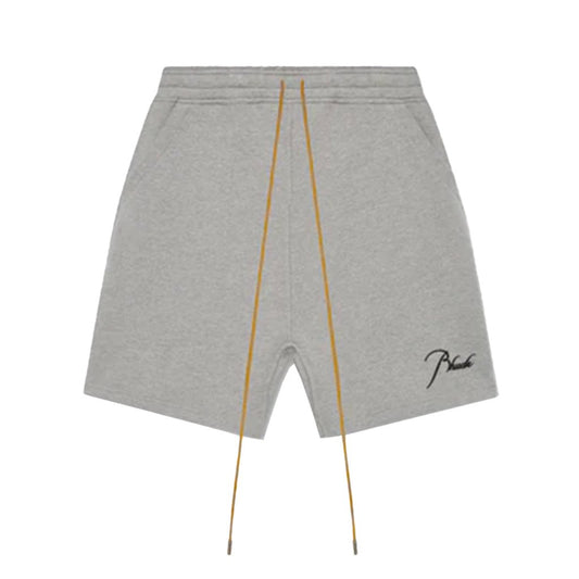 Rhude Classique SweatshortsTrousers & ShortsRhudeDPUS Designer OutletRHSS26SH01829XS8058898425391Grey MelangeXSRhude Classique Sweatshorts