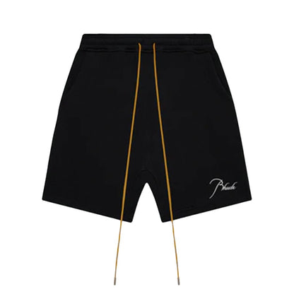 Rhude Classique SweatshortsTrousers & ShortsRhudeDPUS Designer OutletRHSS26SH03012XS8058898425681BlackXSRhude Classique Sweatshorts