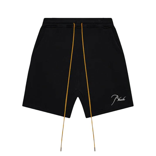 Rhude Classique SweatshortsTrousers & ShortsRhudeDPUS Designer OutletRHSS26SH03012XS8058898425681BlackXSRhude Classique Sweatshorts
