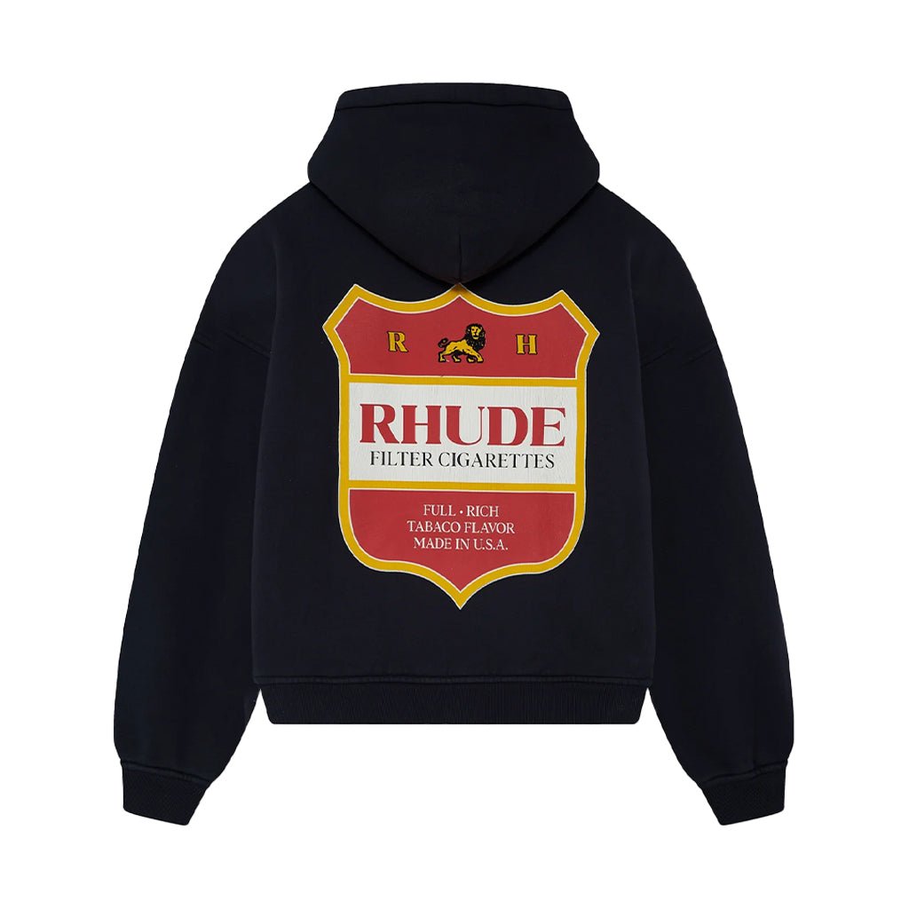 [Rhude] Filtaro Crest Zip-Up HoodieHoodies & Zip-UpsRhudeDPUS Designer OutletRHPF26HO13012-6499-S8055594832423Vintage BlackS[Rhude] Filtaro Crest Zip-Up Hoodie